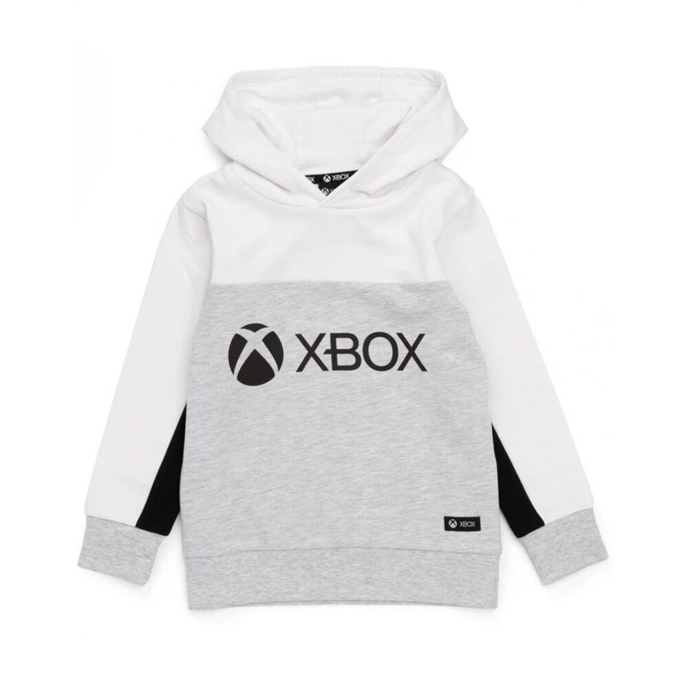 Xbox Boys Hoodie / Gray/White